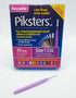 Piksters Interdental Brushes (35 Pack, Size 1) Purple