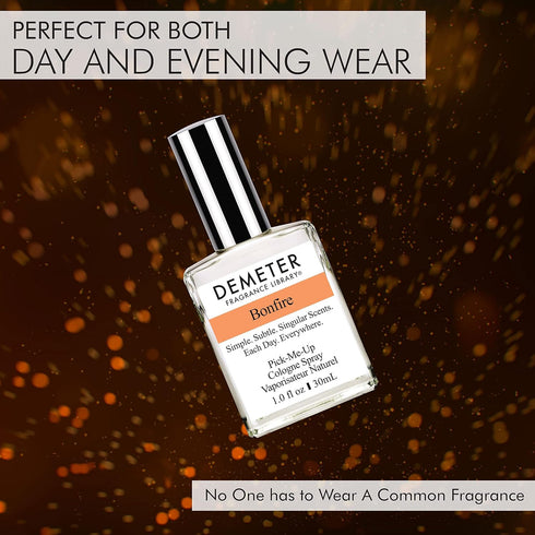 DEMETER Bonfire Cologne Spray, 1 oz, Perfume for Women and Men