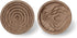 Essential Oil Diffuser: 2 Pieces Pack Wooden Aromatherapy Round Home Office Car Diffuser