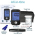 TD-4125 Blood Glucose Monitor Kit, 100 Glucometer Strips & Lancets, No Coding Diabetes Test Kit