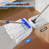 Keleekelin 52" Indoor Cotton Mops for Floor Cleaning - Indoor Cleaning Mop for Wood Floors, Tile, Hardwood Floor