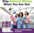 HybridEB Sambucus Elderberry Immune Support with Vitamin C, Zinc, D3 - 60 Capsules, 1 Month Supply