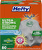Hefty Ultra Strong 13 Gallon Trash Bags, Gray, Clean Burst, 80 Count, Made with 50% Recovered Materials