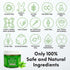 Krishna's Cupboard Supernatural Organic Tooth Cleaning Powder, All Natural Stain Remover, Fluoride Free Vegan Toothpaste