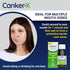 Canker-X Rincinol Oral Rinse Mouthwash - Quick Pain Relief from Canker Sores, Benzocaine & Alcohol Free, 4.0 Fl. Oz.