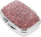 KICHOUSE Portable Travel Pill Organizer Small Metal Medicine Case Multi-Compartment Mini Medicine