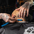 Professional Straight Razor Kit - Ultra Exposed Straight Razor with 10 Premium Blades (Mystique)