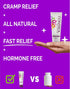 CONTROL Menstrual Cramp Relief Cream, Topical Pain Relief for Period Cramps, 3 oz Tube