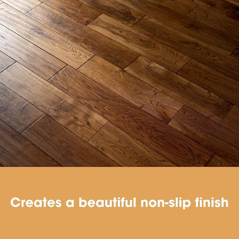 Furniture Clinic Wood Floor Polish - Polishes to a Glossy Finish, Protects Against Stains, 500ml / 17fl oz