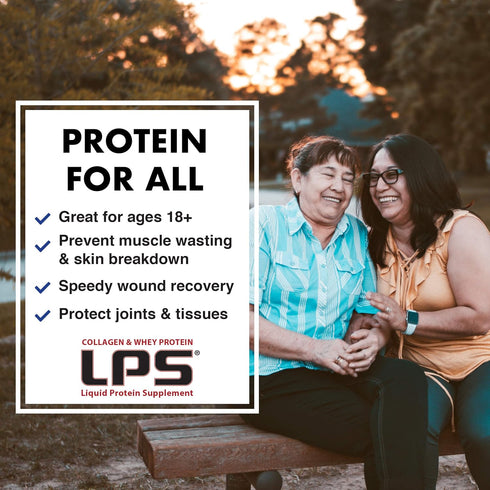Nutritional Designs LPS Liquid Collagen & Whey Protein Supplement, Non-GMO, Sugar-Free, Grape, 25 Packets