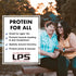 Nutritional Designs LPS Liquid Collagen & Whey Protein Supplement, Non-GMO, Sugar-Free, Grape, 25 Packets