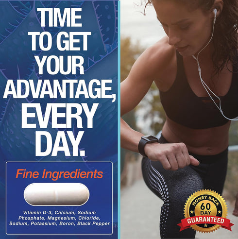Rapid Rehydr8 Electrolyte Supplements, 100 Capsules, Aid in The Prevention of Cramping and Supports Muscle Endurance