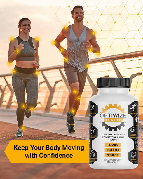10 Natural Pain Relief Ingredients for Joint, Tendon, and Ligament Supplement - Arthritis, Injuries, Bone Health