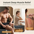 HTHLNG Stainless Steel Gua Sha Muscle Scraping Tool, Ergonomic Body Massage Scraper with Smooth Curved Edge, Handheld