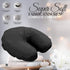 London Linens Pack of 4, Premium Extra Thick 100% Cotton Flannel Massage Tables Face Cradle Covers - Includes 4 pcs
