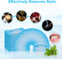 Mint-Flavored Oral Finger Wipes, Teeth Whitening Wipes for Oral Cleaning (Light Blue, 120 Pcs)