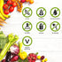 OPTIVIDA Whole Food Multivitamin & Minerals with Probiotics, Prebiotics, Postbiotics, Immune, Gut, Mind, Energy & More,