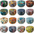 Set, 16 Pack Howemon Scented Candles Gift Natural Soy Wax Portable Travel Tin with Strongly Fragrance Essential Oils