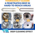 Washing Machine Cleaner Tablets: 24 Pack Powerful Descaler for HE Front Loader & Top Load Washer, Eco-Friendly