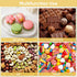 Jxfanstaw 100 2026 96 Inches PCS Graduation Candy Cookie Treat Bags Sweet Endings to New Beginnings Congrats Grad Kraft