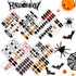 TailaiMei 14 Sheets Halloween Nail Wraps Stickers, Self-Adhesive Full Wraps with 2 pcs Nail Files for DIY Nail Art