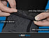 RiptGear Knee Compression Sleeve - Braces for Knee Pain, Support for Men and Women, Small, Gray (1 Pack) - Weightlifting