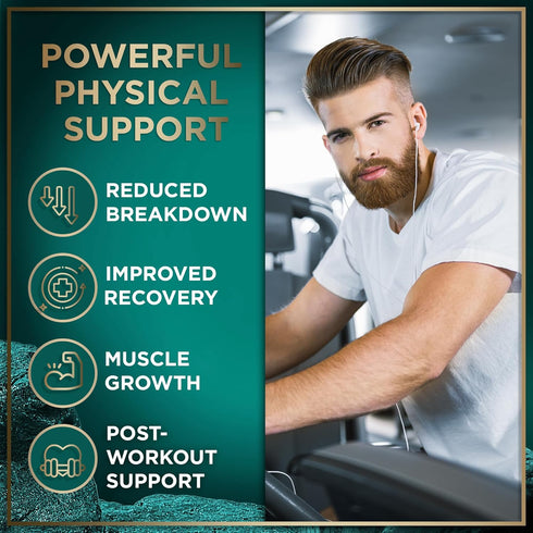 Essential Amino Acids Supplement - All 9 BCAAs Amino Acid Complex for Power & Recovery - 2 Pack 240 Vegan BCAA Capsules