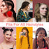 Maine Hair Ties, 10PCS No Damage Rubber Bands for Hair, Small Hair Bands for Thick Ponytail Women, Comforts No