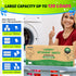 Laundry Detergent Sheets - Up to 120 Loads (60 Sheets), Unscented, Plastic Free, Eco-Friendly & Hypoallergenic