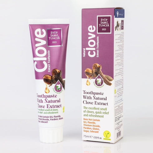 Eyup Sabri Tuncer Toothpaste Series (Natural Clove Oil, 75ml)