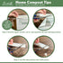 100% Compostable Food Storage Bags, 50 Pack, Gallon, Eco-Friendly Freezer Bags, Resealable, Heavy-Duty, Off-White