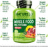 NATURELO Whole Food Multivitamin for Teens - Vitamins & Minerals for Teenage Boys & Girls, Non-GMO, Vegan & Vegetarian
