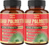 2 Packs Saw Palmetto Capsules 5300 mg - 60 Counts - 11in1 with Ashwagandha, Turmeric, Tribulus, Maca & More