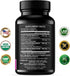 Natural Hyaluronic Acid Supplement, 5X Stronger Hydration Pills from Pure Tremella Mushroom with Vitamin C & Hibiscus