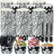 Ninehaoou 200 Pcs 8oz Halloween Paper Ice Cream Cups Halloween Treat Snack Cups