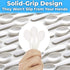 Extra Sturdy 200ct Plastic Tasting Spoons - BPA Free Disposable Mini Tasters for Ice Cream, Sauces & Appetizers