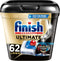 Finish Ultimate Dishwasher Detergent - 62 Count - Dishwashing Tablets with CycleSync™ Technology