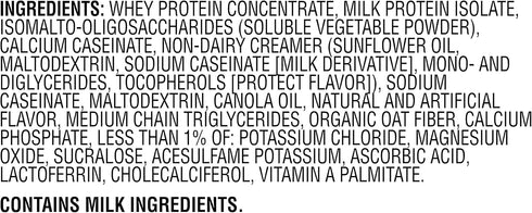 Muscle Milk Genuine Protein Powder, Banana Crème, 1.93 Pounds, 12 Servings, 32g Protein, NSF Certified for Sport