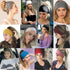 Wide Headbands for Women, 6 Pack Elastic Non-Slip Sweat-Absorbent Headbands for Yoga Running Sports