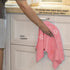kimteny 13x28 Inches (13x28-6 Pack, Kitchen Cloth Dish Towels, Premium Dishcloths, Super Absorbent Coral Velvet