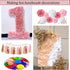 LIAPAWPAW 30 Sheets Pink Tissue Paper for Gift Bags, Metallic Gift Wrapping Tissue for Birthday Party Decor