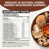 Vemluta 2 Packs 5000MG Gummies -10 Immune 120 Counts Mushroom Blend Organic Mushroom Supplement containing Lion's Mane