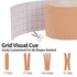 Kinesiology Tape, 4 Rolls K Sports Tape for Knee Support and Muscle Pain Relief, Uncut Physio Tape for Athletes