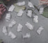 Sowaka 50 Pcs Disposable Clear Elastic Waterproof Ear Cap Protectors for Shower, Hair Dye, Bathing Spa, Home, Hotel,