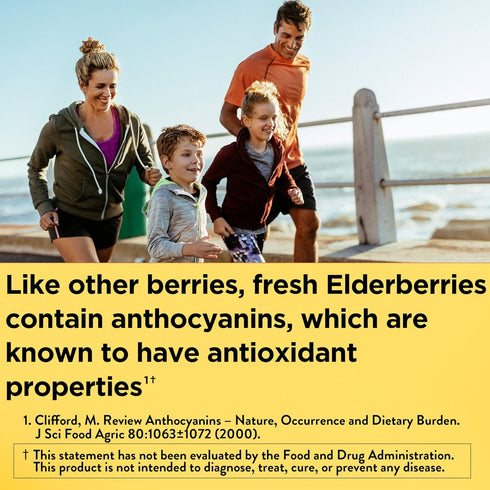 Nature Made Elderberry with Vitamin C and Zinc - Dietary Supplement for Immune Support, 100 Gummies, 50 Day Supply