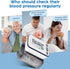 LotFancy Blood Pressure Monitor for Home Use - Digital Wrist BP Machine with Adjustable Cuff & Large LCD Display
