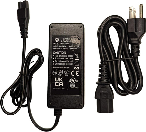 Milestock Miko OEM 24V AC Adapter for MMF-01C MMF-O1C MMF01C Belmint Shiatsu Foot