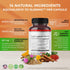Premium Berberine 12,200MG with Cinnamon, Milk Thistle, USA Made, Promotes Liver Function, Gut Health (150 Count)