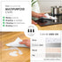 SUPERSCANDI 5 Pack Swedish Dishcloths for Kitchen - 100% Biodegradable, Reusable Paper Towels, Scandi White