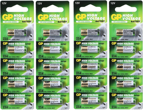 A23 12V Alkaline 23-A Replacement Battery 23AE GP (20 Pack)